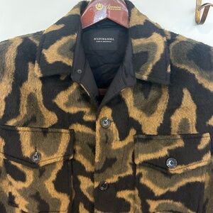 Scotch & Soda CAMO Jacquard Overshirt